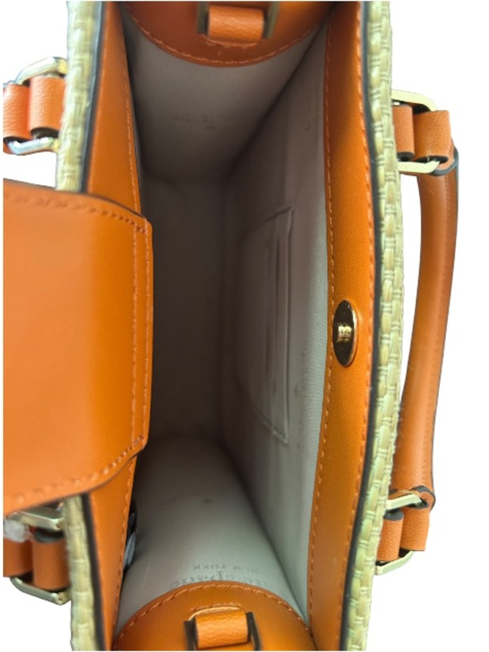 🆕♠️ Kate Spade Ellie Mini Tote Crossbody Orange Zin NWT - Picture 10 of 16